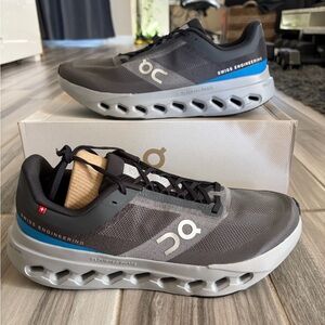 Men's ON Cloudsurfer Next Running Shoes - Eclipse/Alloy 3MF11050-716